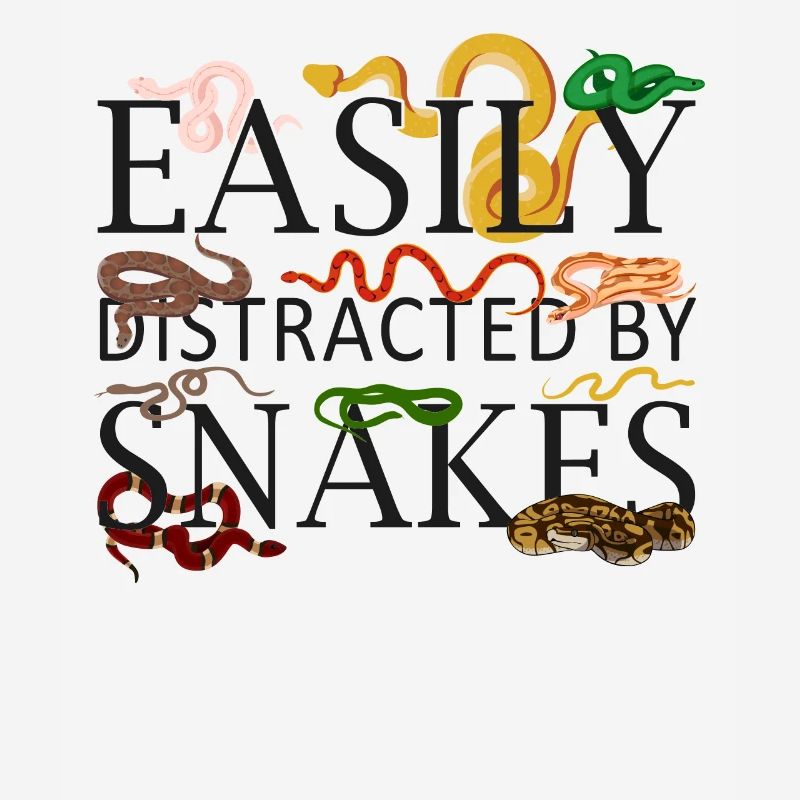 Snake Serpent Easily Distracted By