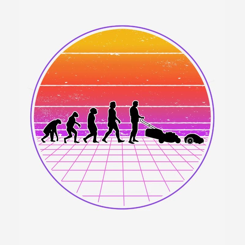 Tondeuse à gazon robotisée Evolution Retro Tondeuse à gazon robotisée