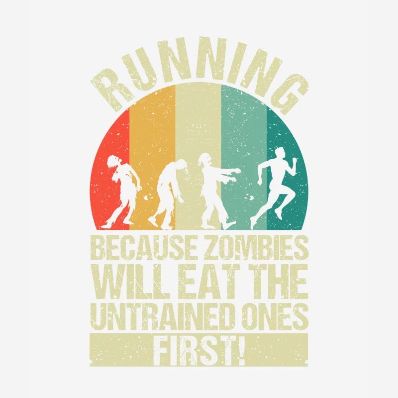 Running because zombies are the untrained first