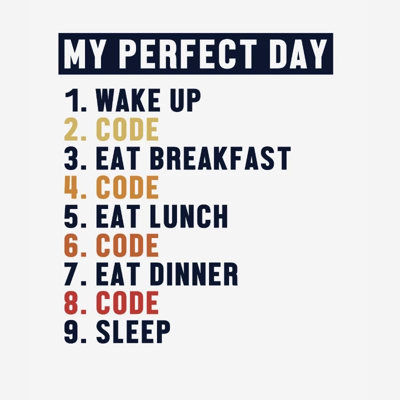 Coding Perfect Day Developer Softwareingenieur