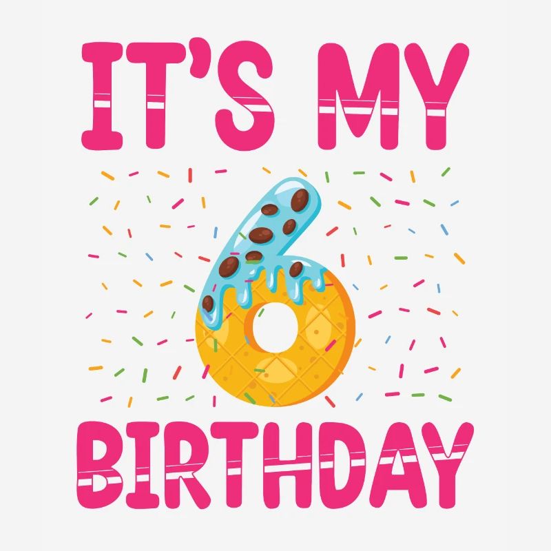 C’est mon 6e anniversaire | | du thème Sprinkles