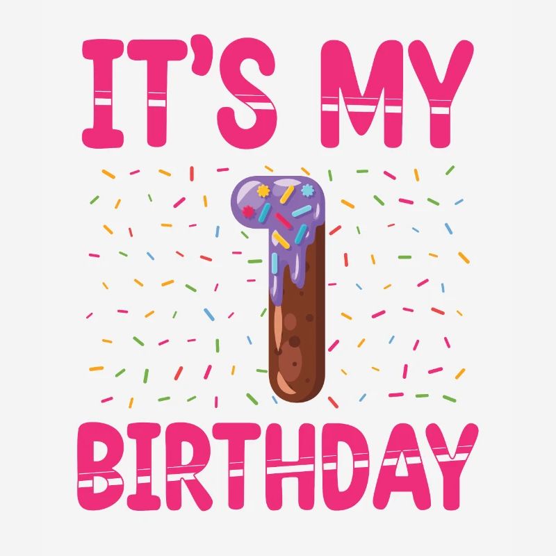 C’est mon 1er anniversaire | | du thème Sprinkles