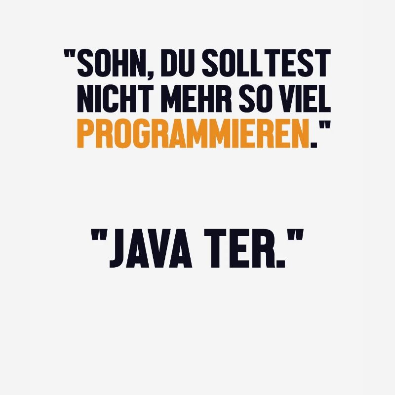 Sohn Programmieren Ja Vater Developer Coder