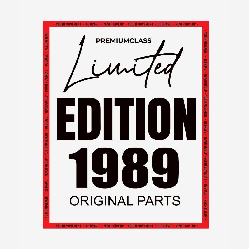 Édition limitée 1989