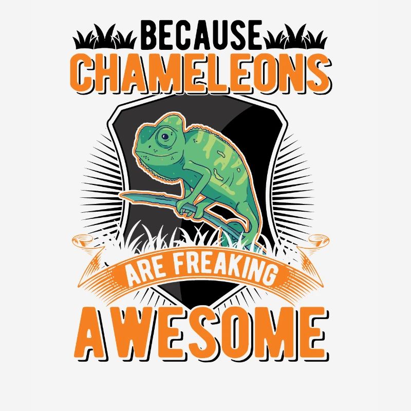 Because Chameleons are freaking awesome