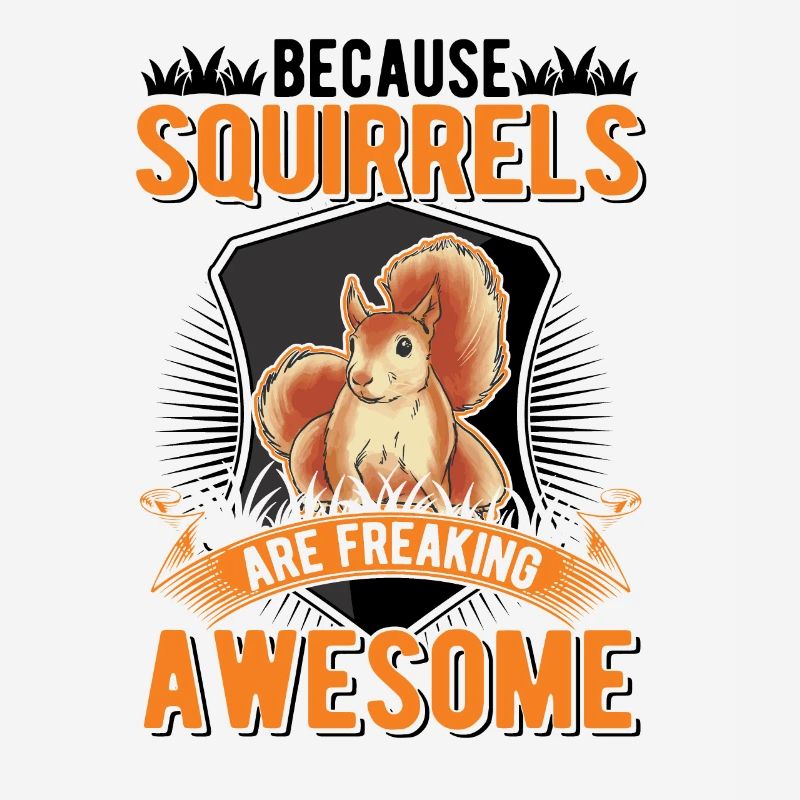 Eichhörnchen Geschenk Squirrel Grauhörnchen