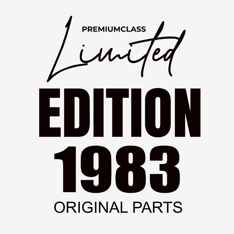 Édition limitée 1983