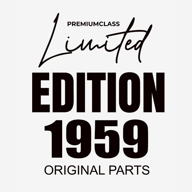Édition limitée 1959