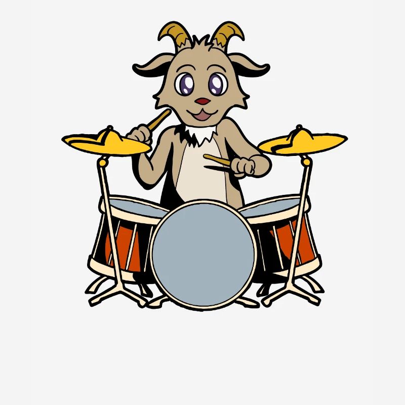 Batteur de chèvre comique