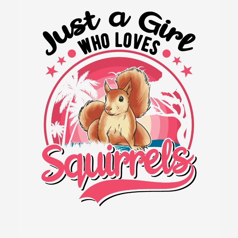 Eichhörnchen Mädchen Squirrel Grauhörnchen