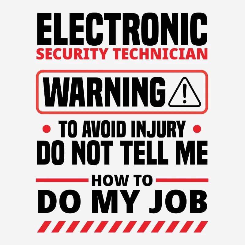 Electronic Security Technician Warning To Avoid In