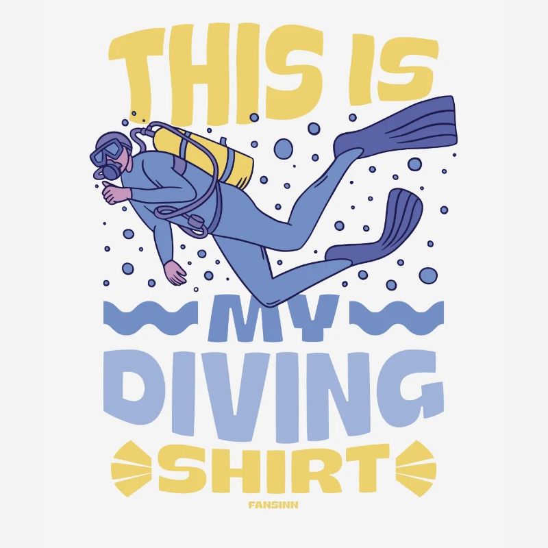 Diving Scuba Instructor Holiday Summer Gift