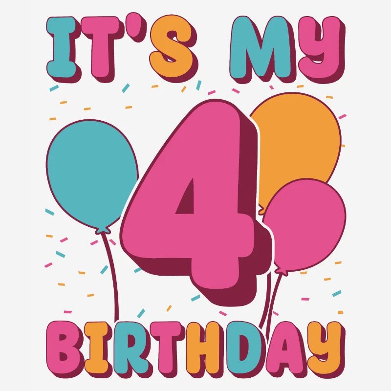 C’est mon 4e anniversaire
