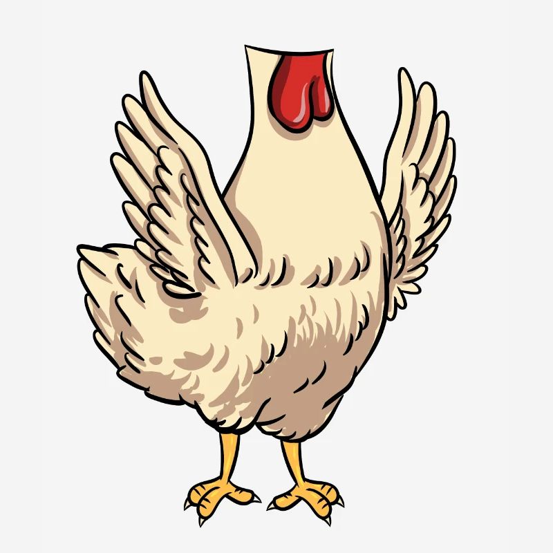 Headless Chicken Costume Halloween