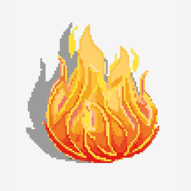 Rétro Pixel Fire