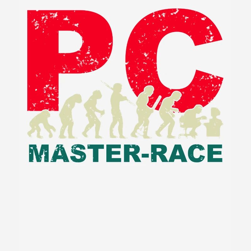 PC Master-race Funny Evolution Graphics for Gamers