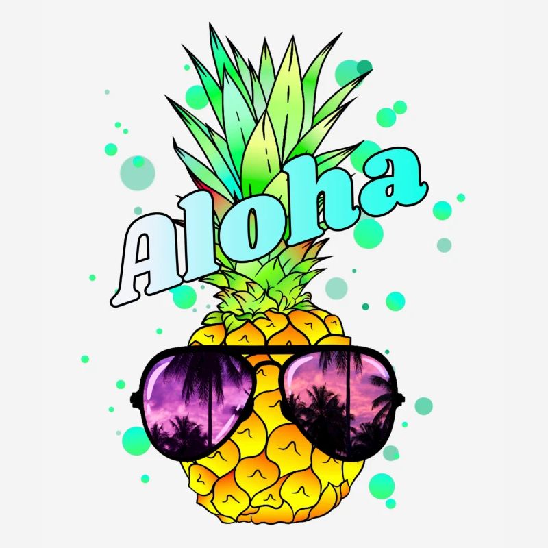 cool pineapple Aloha