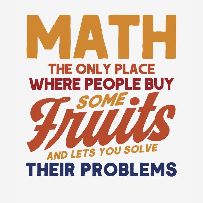 Math Mathématiques Sciences Math Cadeau