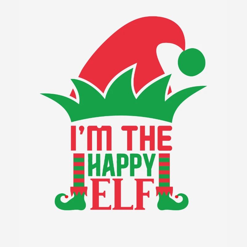 I am the cheerful Elf Norwegian pattern