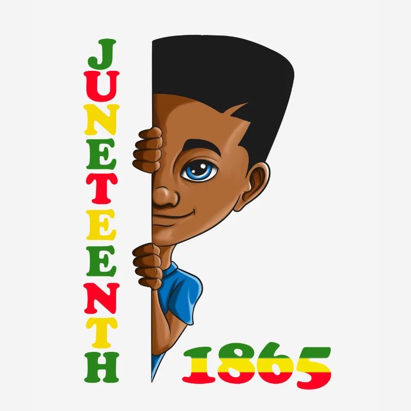 Boy no longer hides Juneteenth 1865