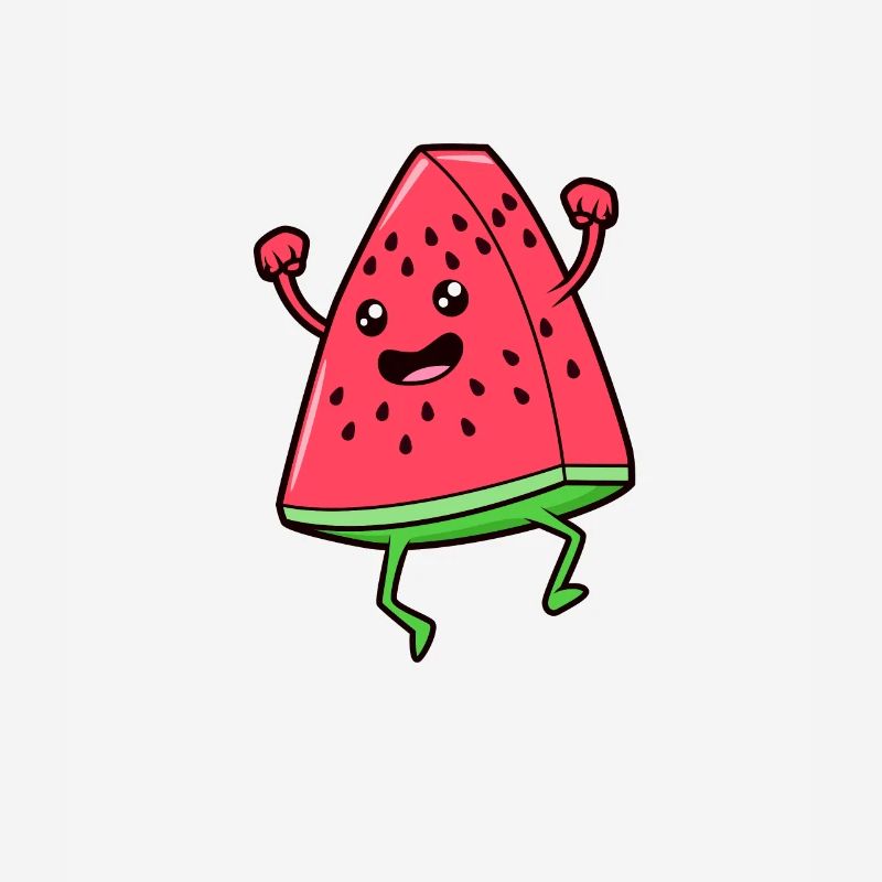 Kawaii Comic Pastèque