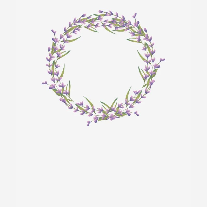 Lavender I Team Bride Flower Wreath Wedding Boho