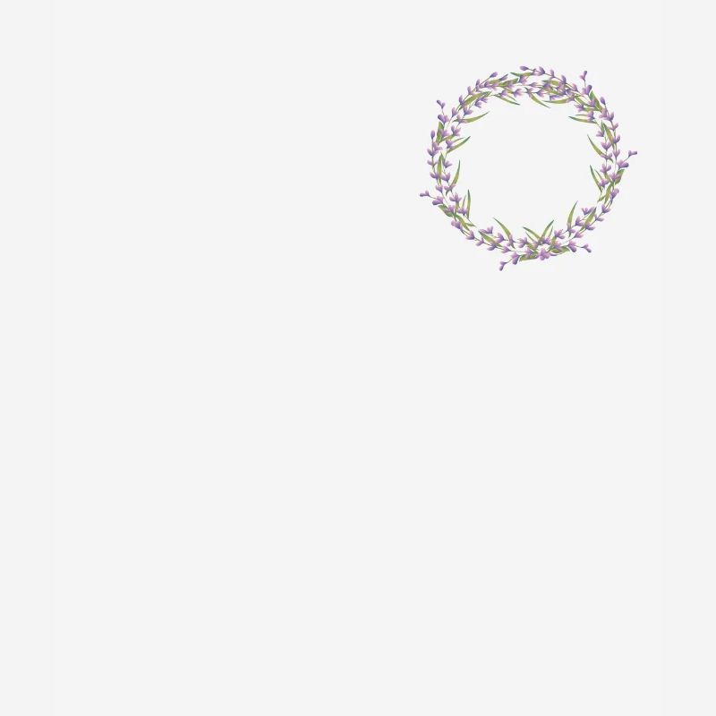 Lavender I Team Bride Fleur Couronne Mariage Boho
