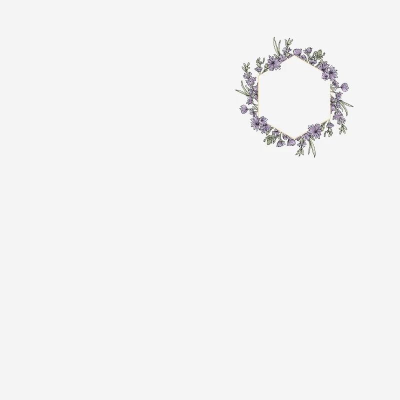 Lavender I Team Bride Fleur Couronne Mariage Boho