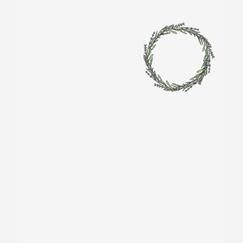 Lavender I Team Bride Fleur Couronne Mariage Boho