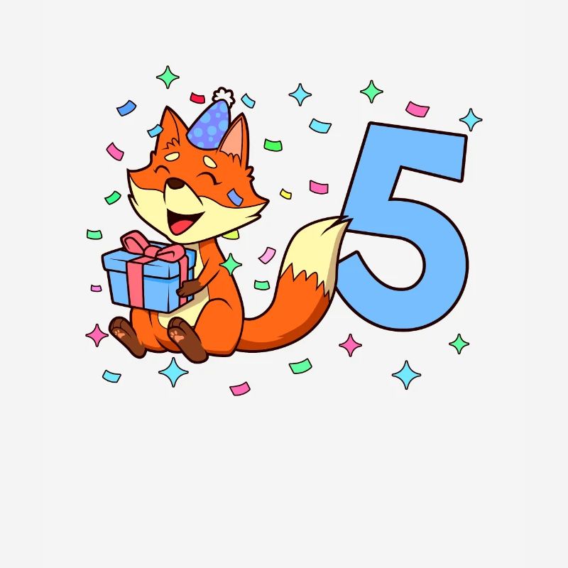 Avec Fox - Anniversaire de garçon 5 ans