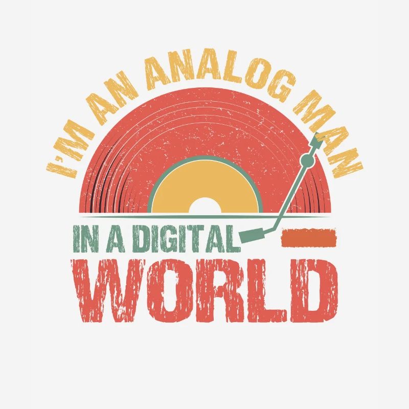 Ich Bin Ein Analoger Mann In Einer Digitalen Welt