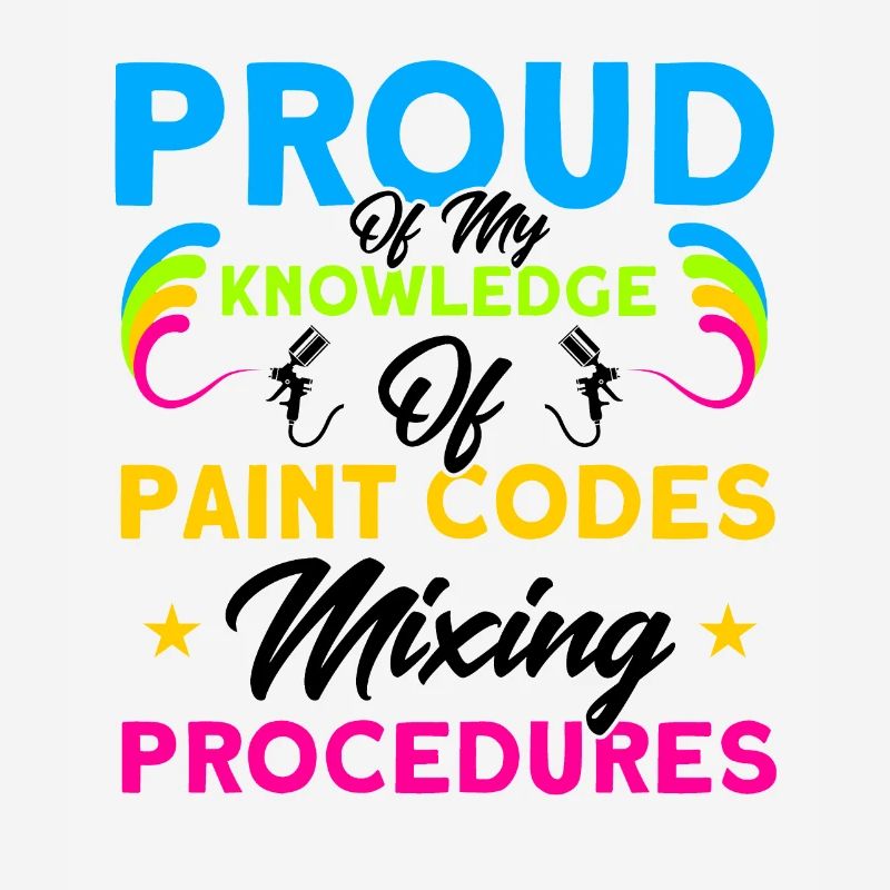 Vehicle painter knowledge about color codes gift