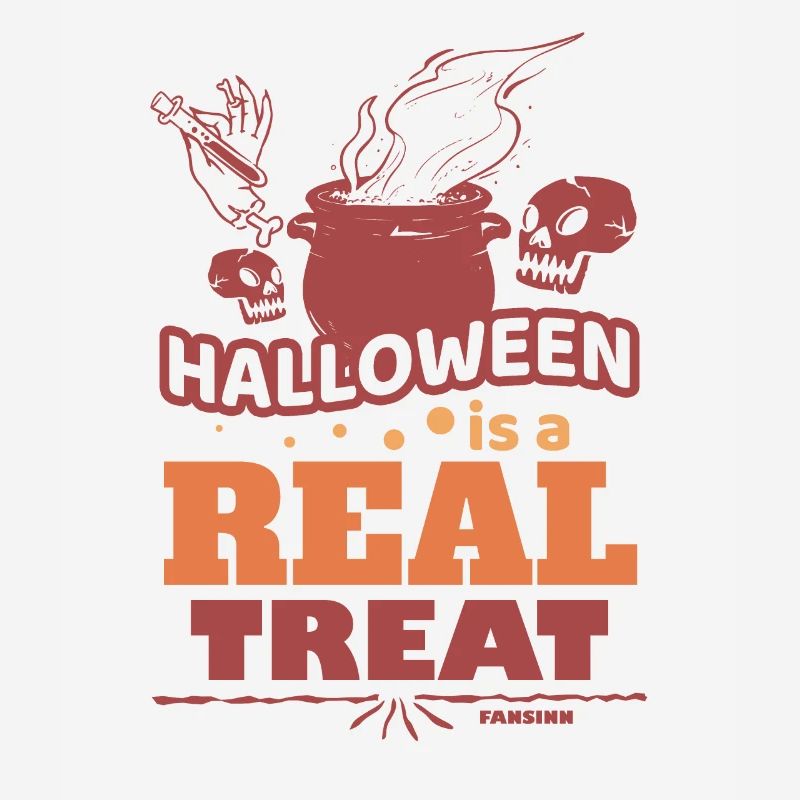 Halloween Witch Skull