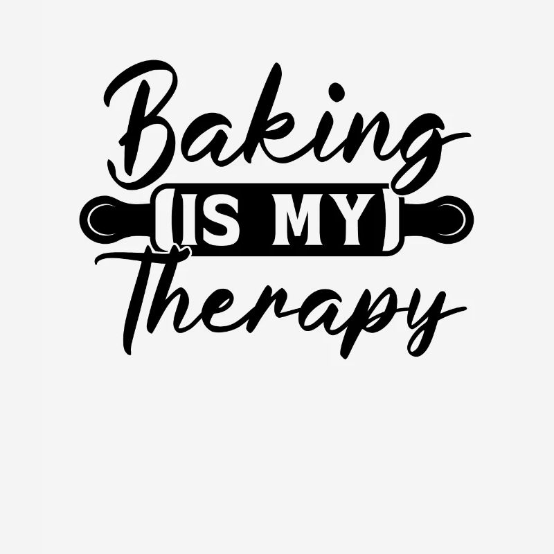 Baking Is My Therapy Baker Bakery Chef Cake Bake