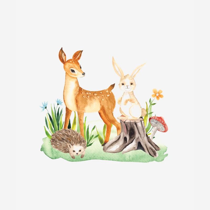 Animal deer rabbit hedgehog Sofya