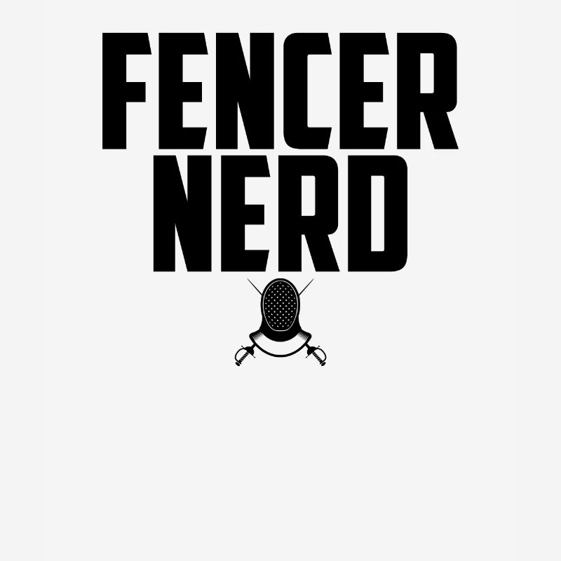 Fencer Nerd Drôle De Sabre de Combat Épée Jeu de Mots