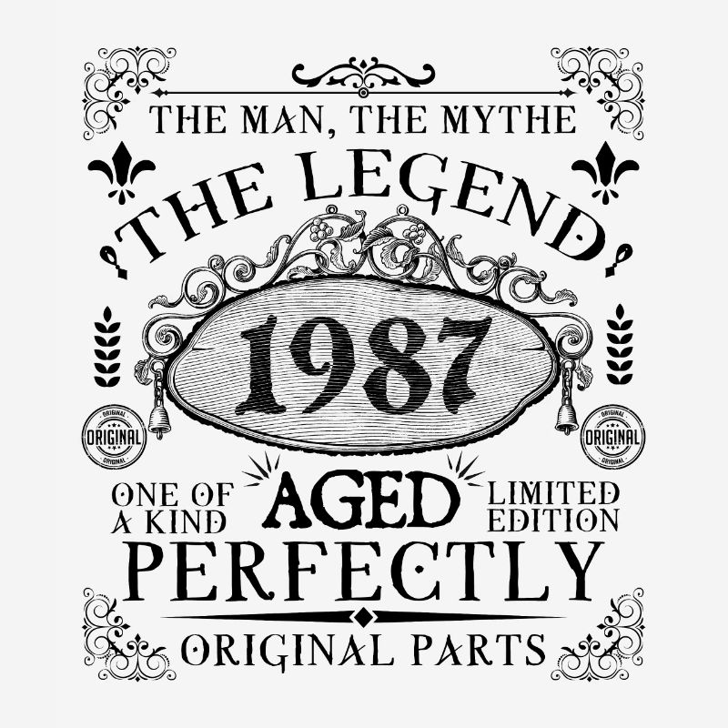 1987 | The Legend since 1987 birthday