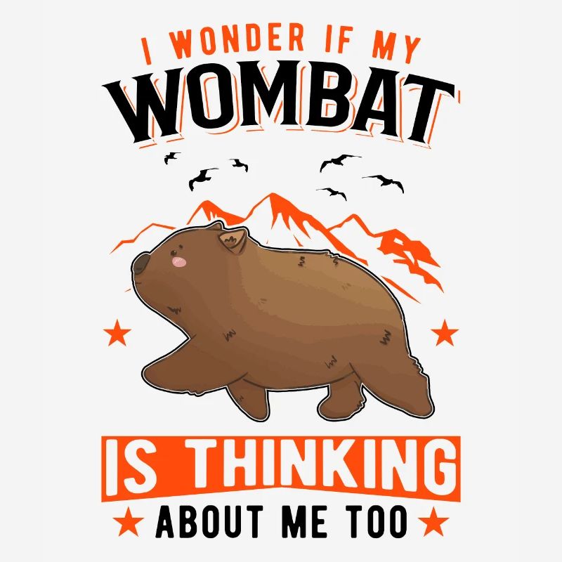 Je me demande si mon Wombat pense aussi à moi