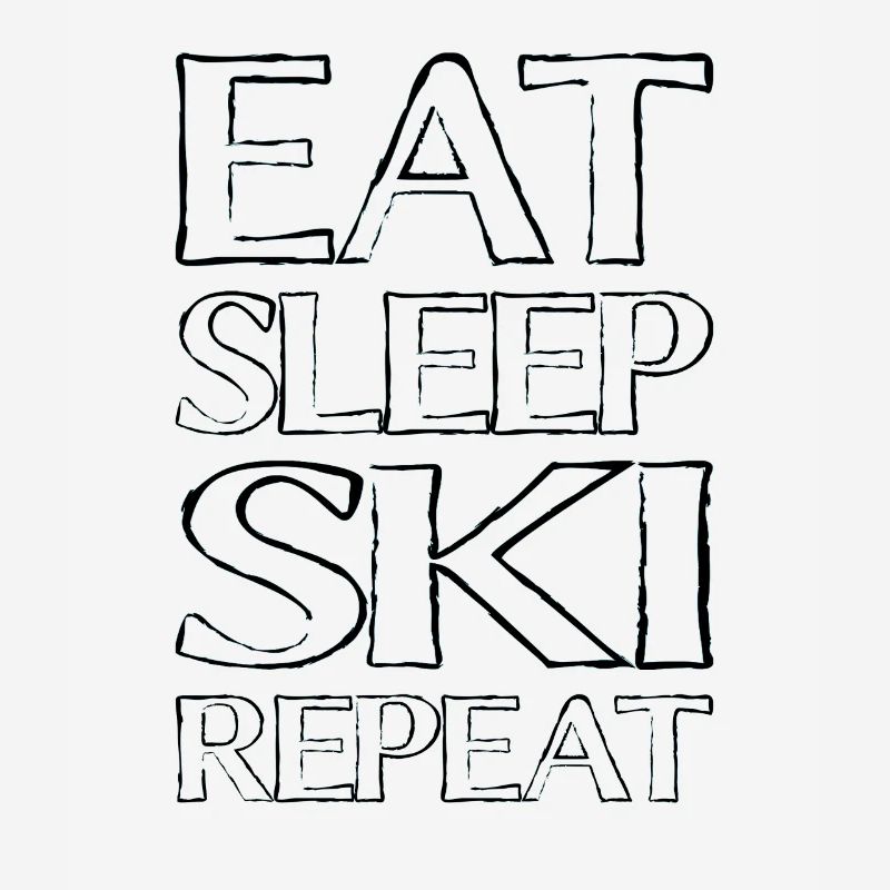 Eating Sleeping Ski