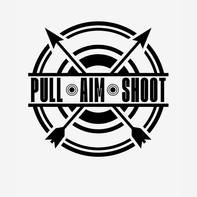Pull Aim Shoot Archery Hunting Bowhunter Archer