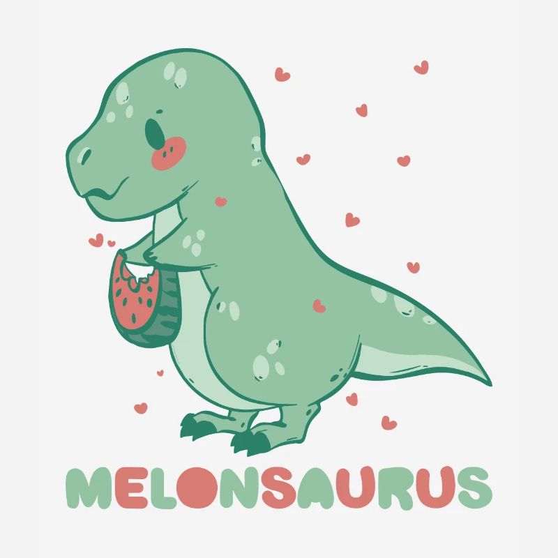 Pastèque pastèque végétarienne T Rex