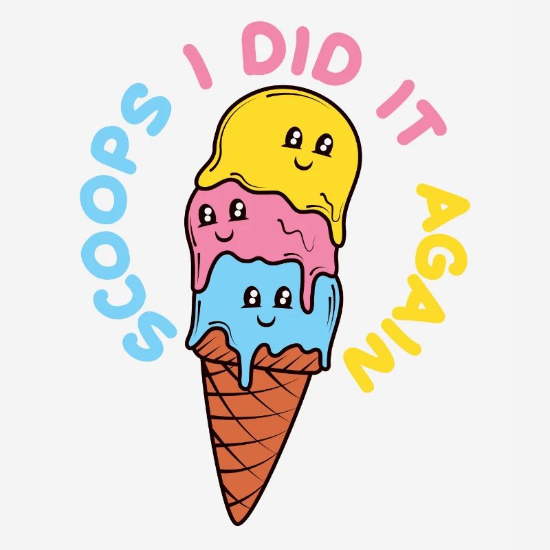 Eiscreme logo Sommer Softeis Geschenkidee