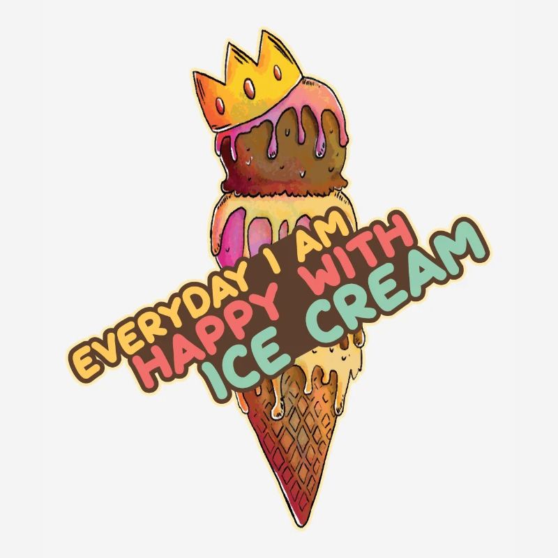 Eiscreme logo Sommer Softeis Geschenkidee