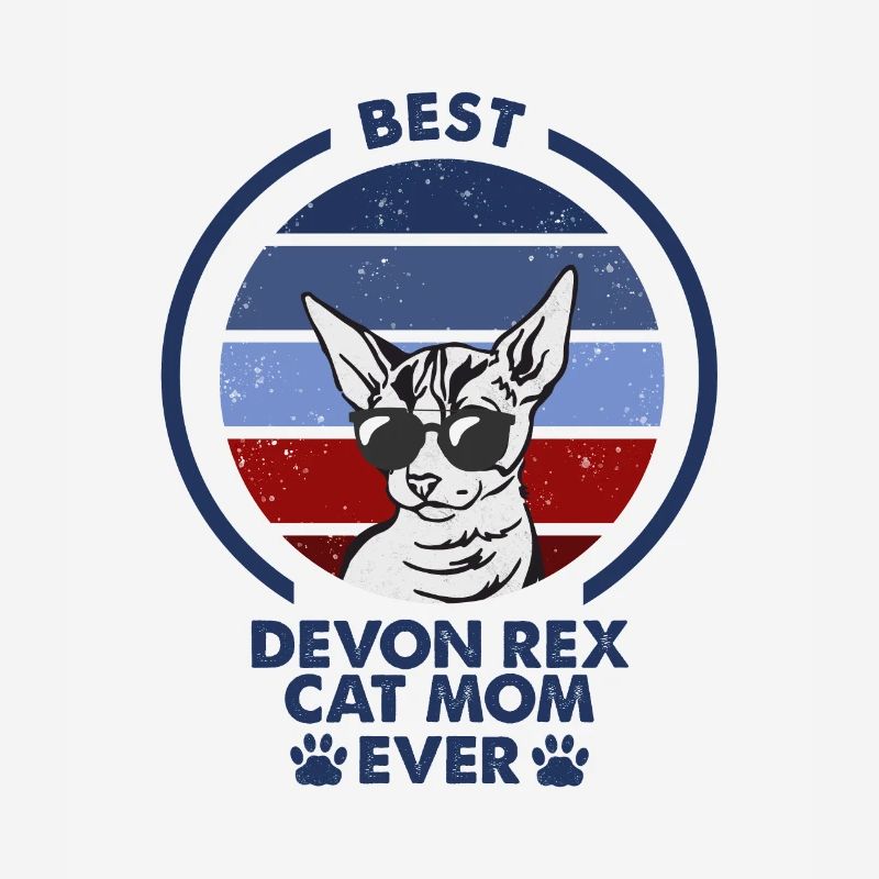 Cat Mom - Devon Rex Cat