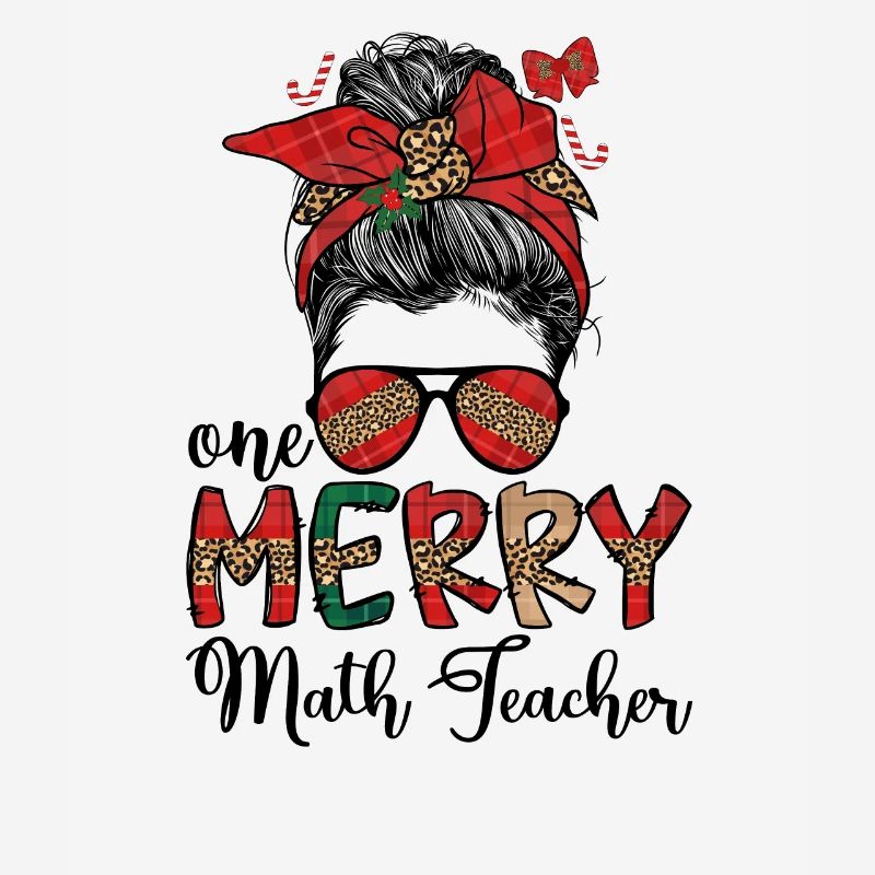 Math Teacher Christmas Math Teaching Xmas Gift