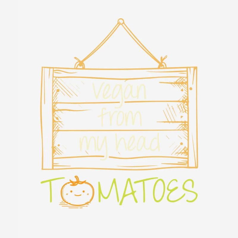 Tomates végétaliennes saines