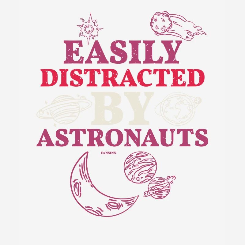 simplement distrait par les astronautes