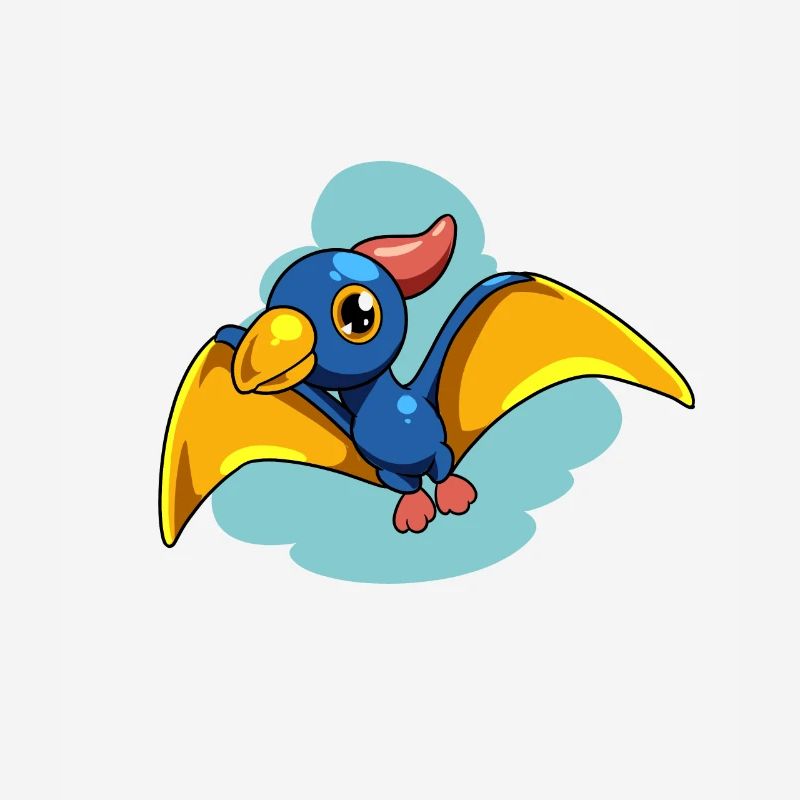 Dessin animé Ptéranodon