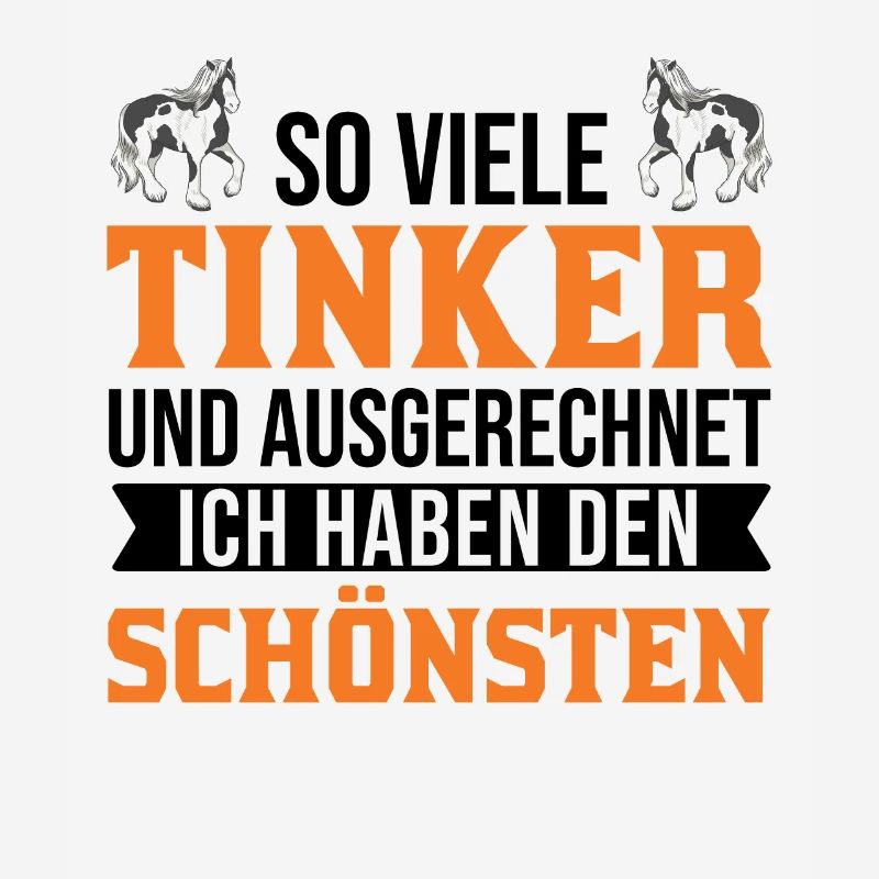 Irish Tinker Pferd Geschenk Tinkerpferd