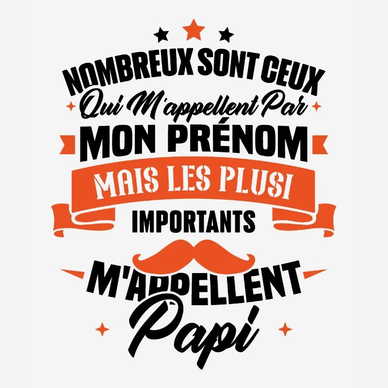 Les plus importants mappellent papi / Cadeau papi